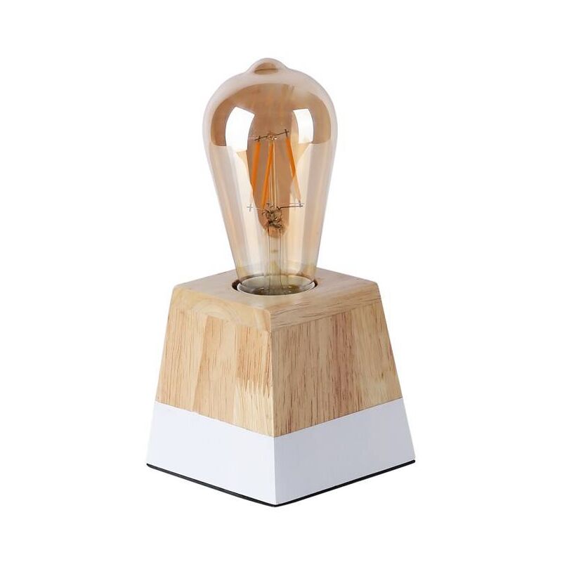 foto del prodotto lampada da tavolo in legno laka.