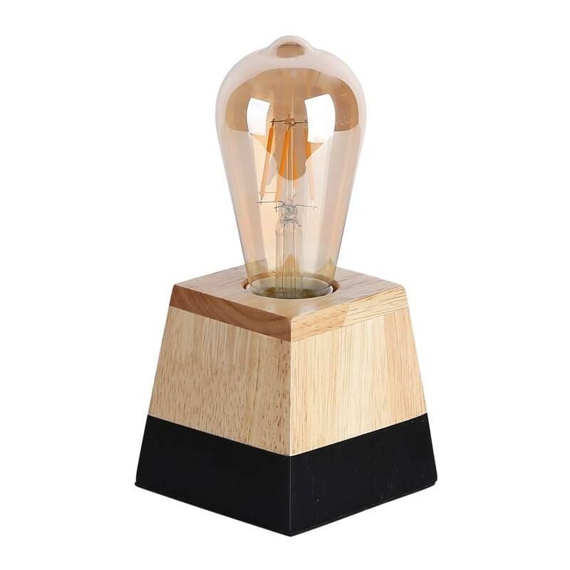 foto del prodotto lampada da tavolo in legno laka .