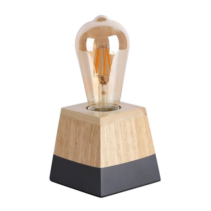 foto del prodotto lampada da tavolo in legno laka .