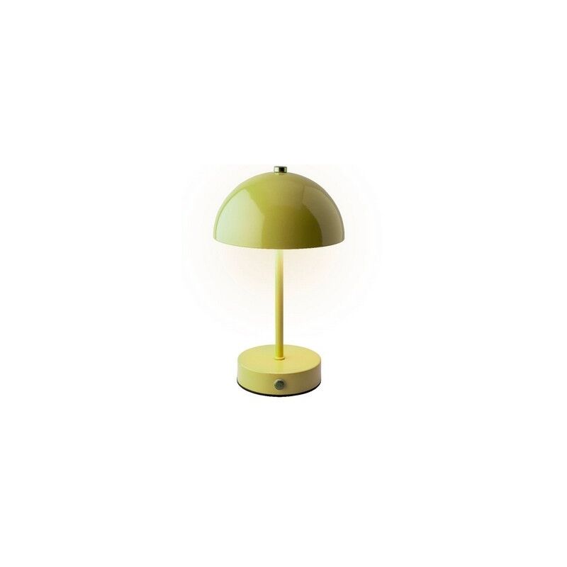 foto del prodotto lampada da tavolo in metallo verde design moderno ed elegante