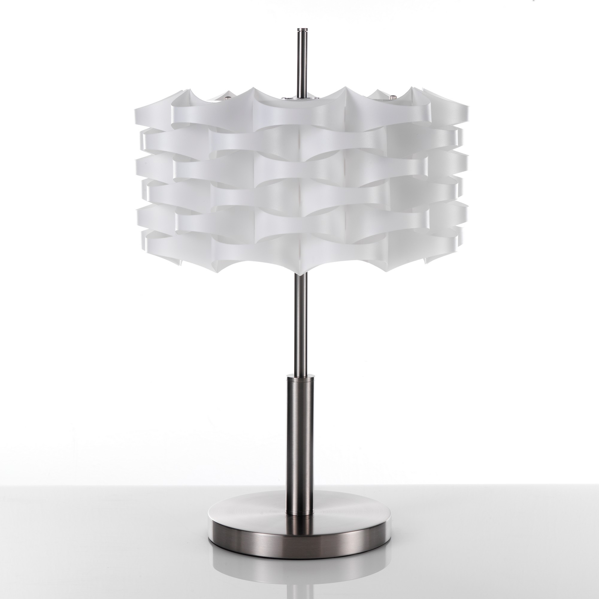 foto del prodotto lampada da tavolo in polipropilene bianco opaco cm h.47 x .36