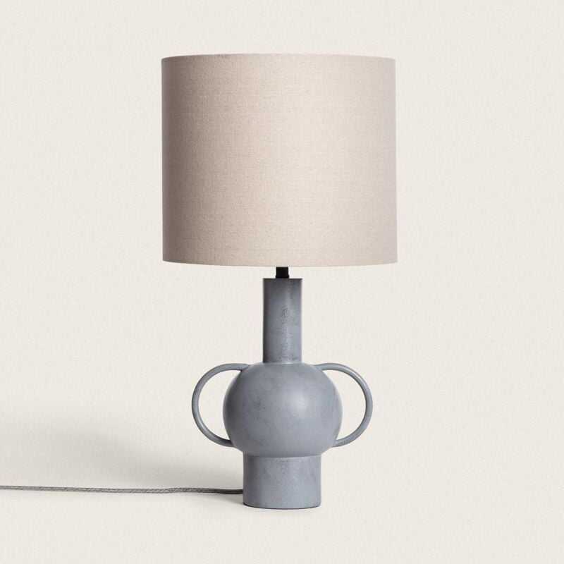 foto del prodotto lampada da tavolo in resina goslar grigio