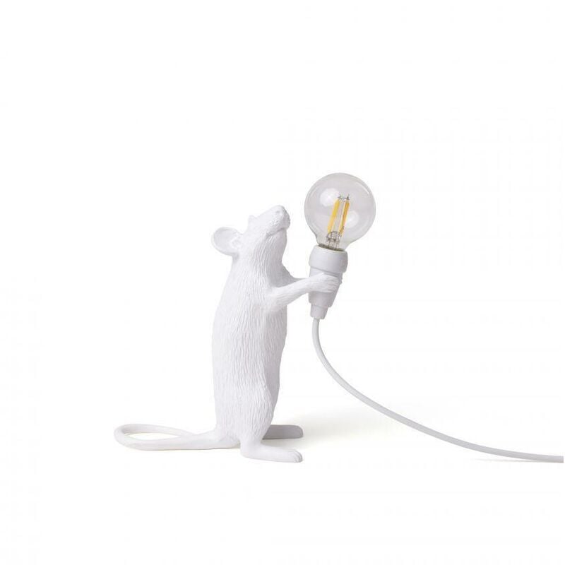 foto del prodotto lampada da tavolo in resina mouse lamp step seletti 15220