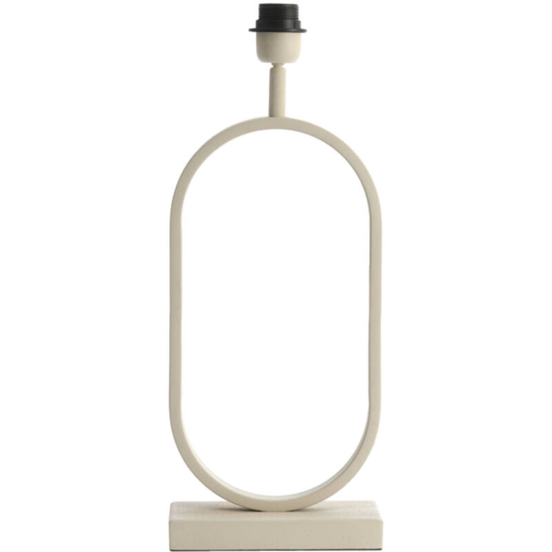 foto del prodotto lampada da tavolo - jamiri - beige - metallo - - light&amp;living