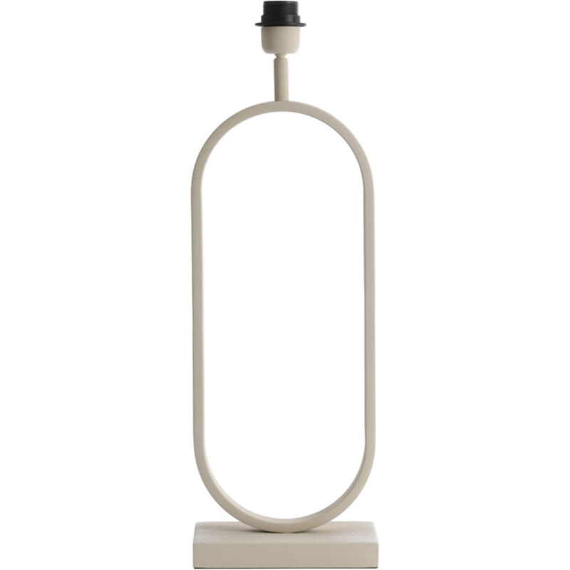 foto del prodotto lampada da tavolo jamiri beige metallo light living