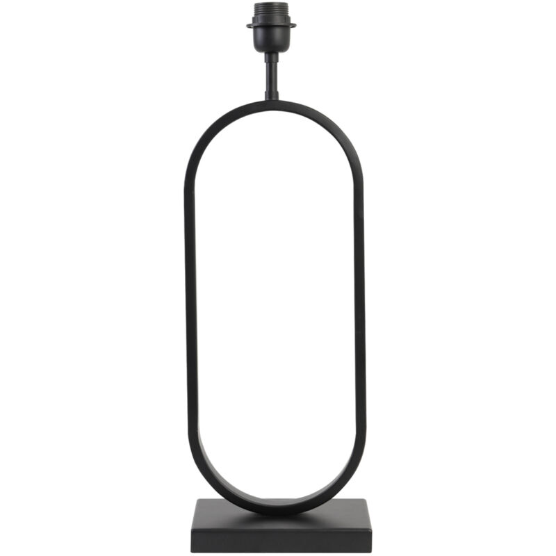 foto del prodotto lampada da tavolo jamiri nero metallo light living