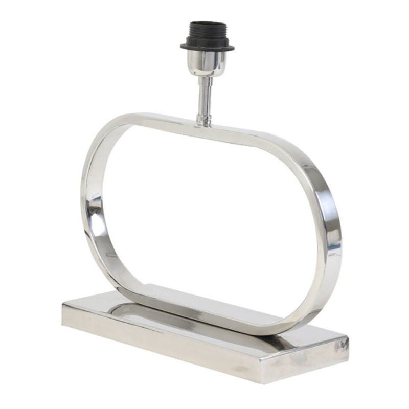 foto del prodotto lampada da tavolo jamiro argento metallo light living