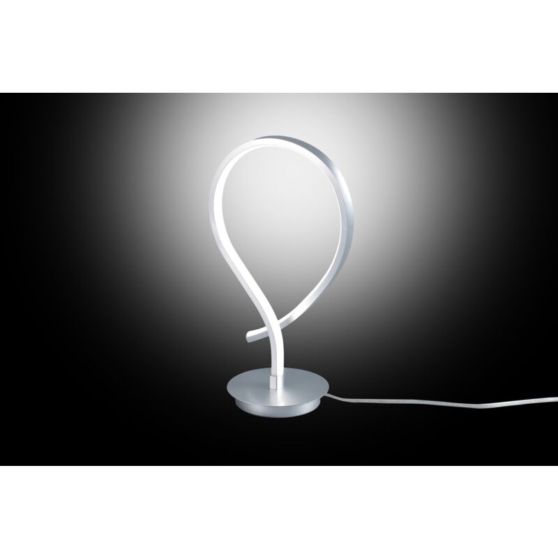 foto del prodotto lampada da tavolo kiley silver h21 12w novecento