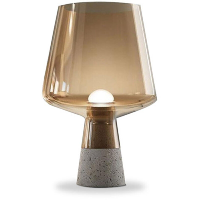 foto del prodotto lampada da tavolo lampada da salotto silas marrone