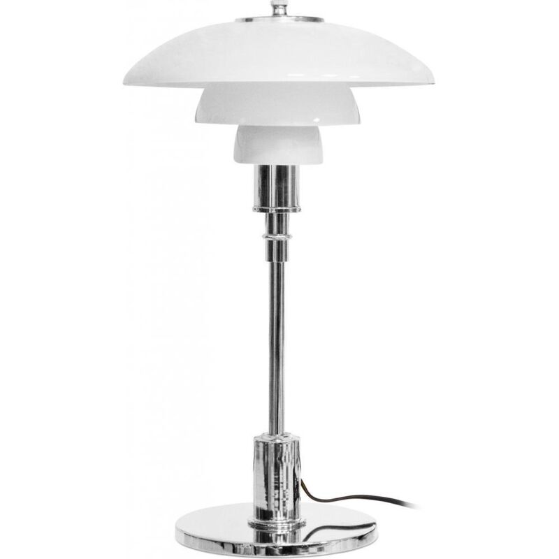 foto del prodotto lampada da tavolo lampada da soggiorno liam acciaio