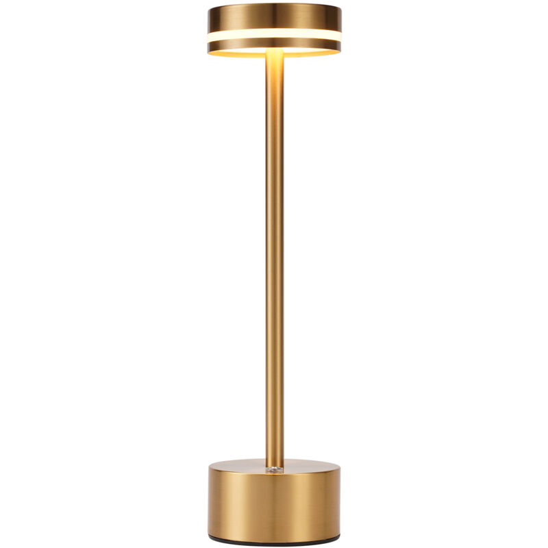 foto del prodotto lampada da tavolo , lampada da tavolo a led a batteria, senza fili, dimmerabile, con batteria ricaricabile usb c, lampada touch, lampade da tavolo