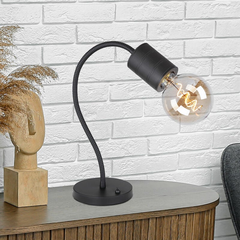 foto del prodotto lampada da tavolo lampada da tavolo lampada da soggiorno lampada da scrivania lampada da comodino moderna con braccio orientabile, lampada da