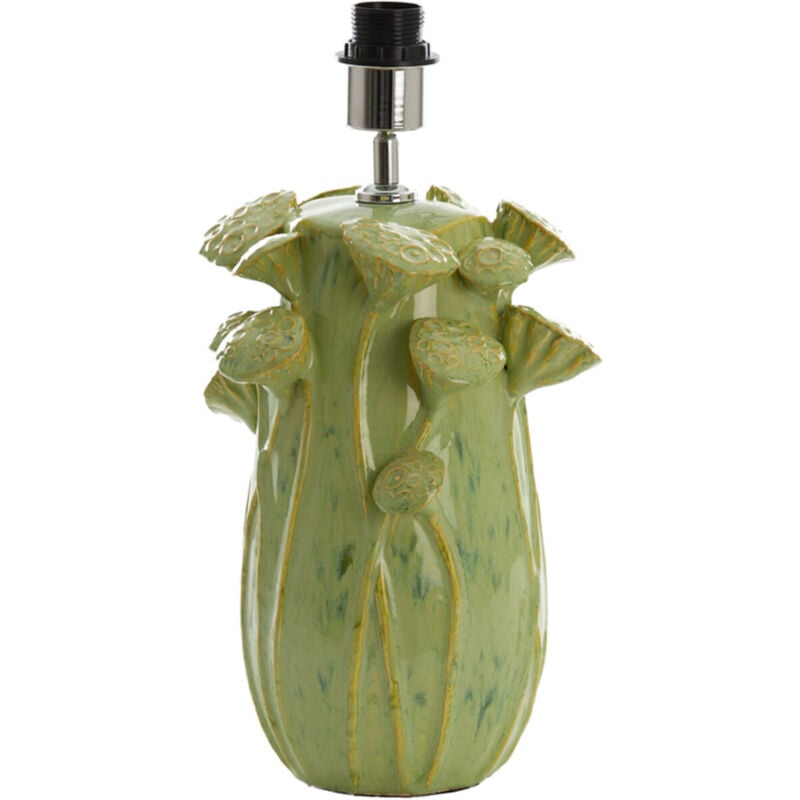 foto del prodotto lampada da tavolo lavci verde ceramica light living