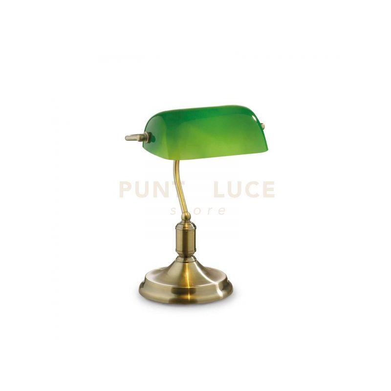 foto del prodotto lampada da tavolo lawyer tl1 brunito