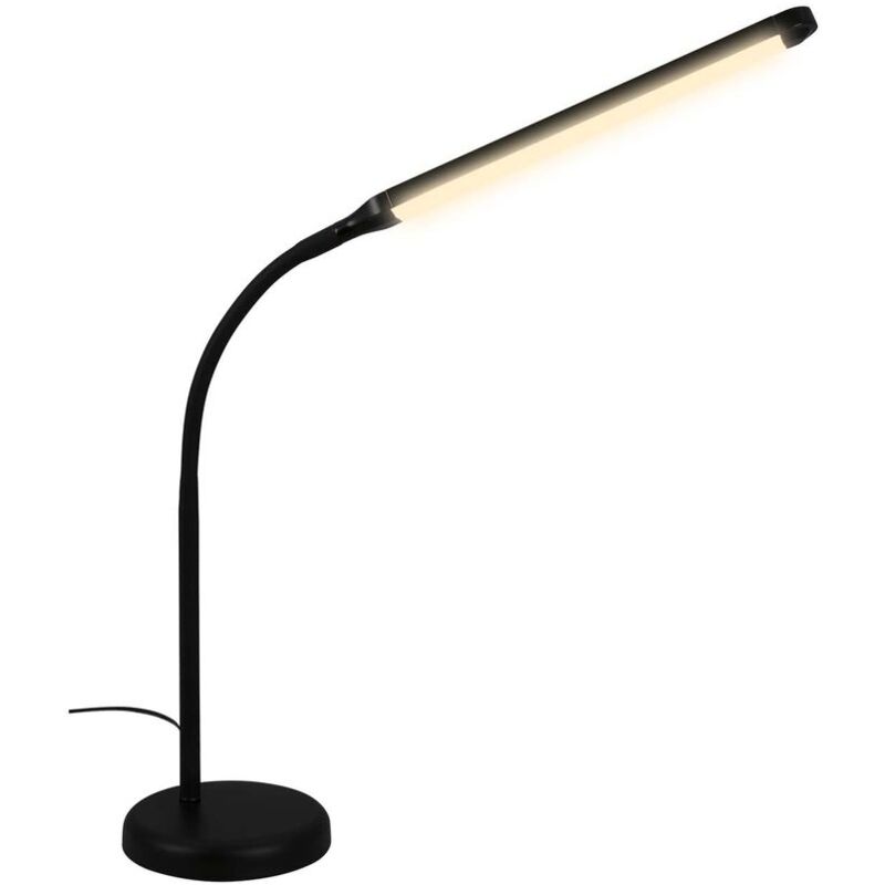 foto del prodotto lampada da tavolo led, nera, 1xscheda led 6w
