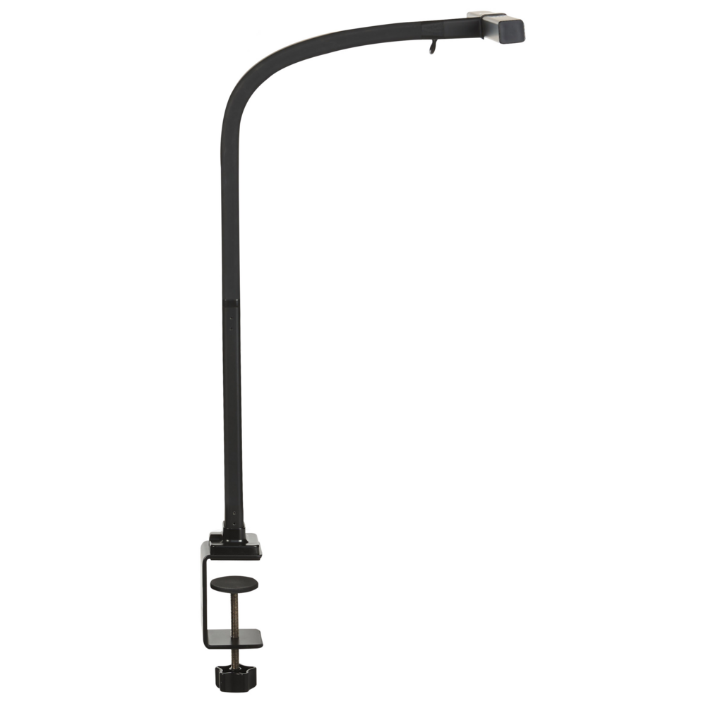 foto del prodotto lampada da tavolo led nero 48 cm materiale sintetico luce sensore luce 3 colori stile moderno