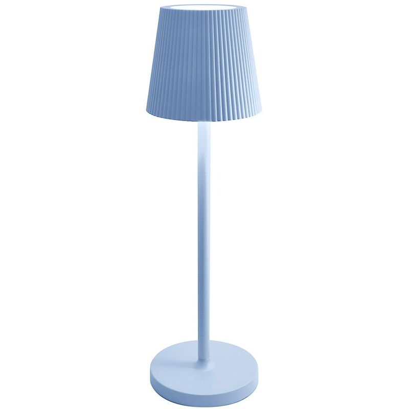 foto del prodotto lampada da tavolo led ricaricabile ip54 mod. emma colore carta da zucchero