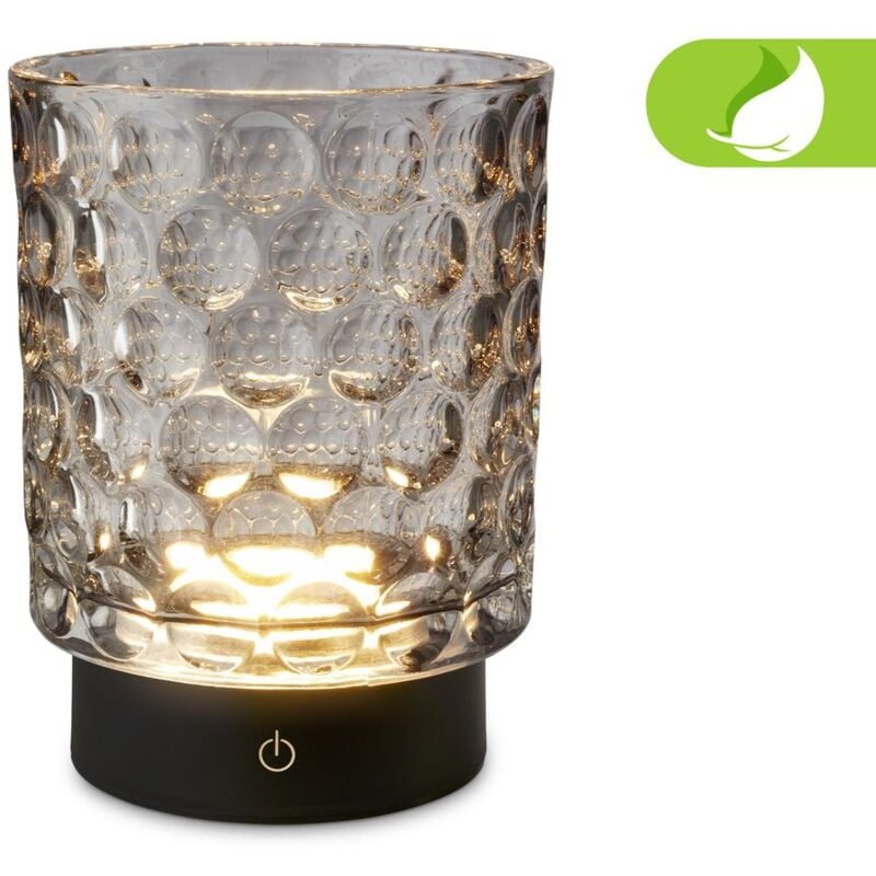 foto del prodotto lampada da tavolo led senza fili ip44 lampada da tavolo batteria esterna interna dimmerabile touch