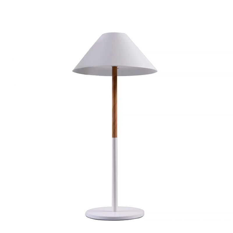 foto del prodotto lampada da tavolo led touch nam bianca 5w portatile a batteria ricaricabile usb dimmerabile wisdom