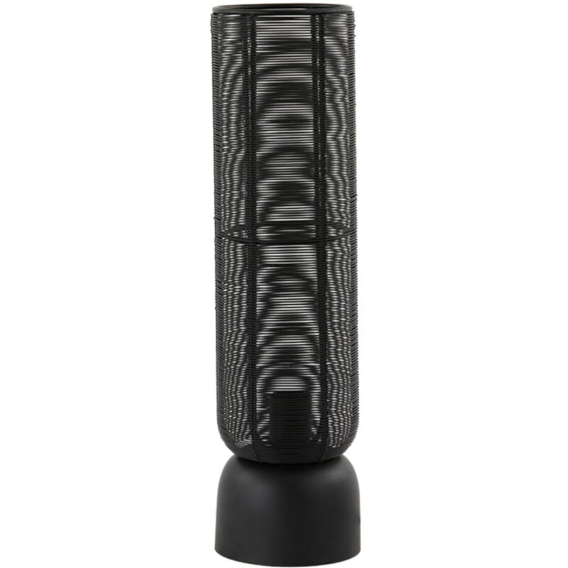 foto del prodotto lampada da tavolo lezuza nero metallo light living