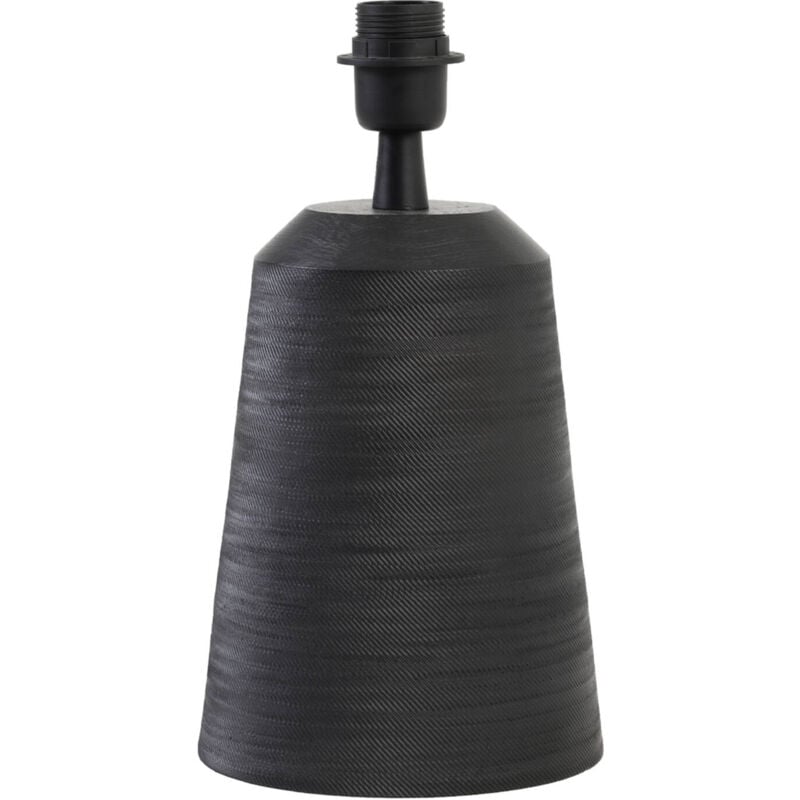 foto del prodotto lampada da tavolo lilou nero metallo light living