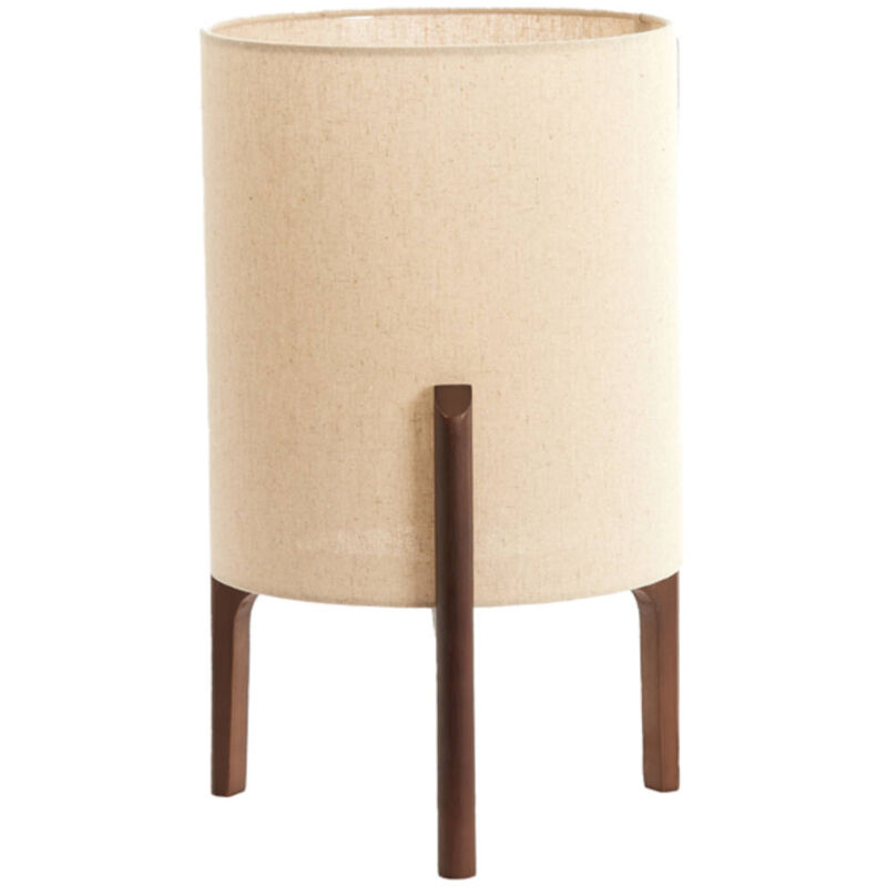 foto del prodotto lampada da tavolo - litto - naturale - legno - - light&amp;living