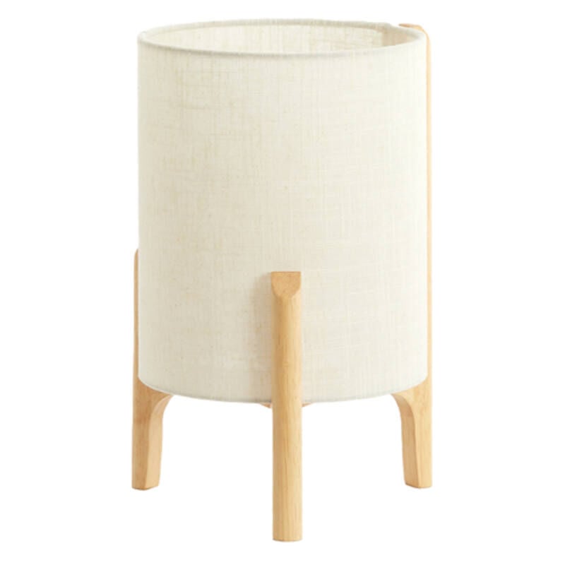 foto del prodotto lampada da tavolo litto naturale legno light living