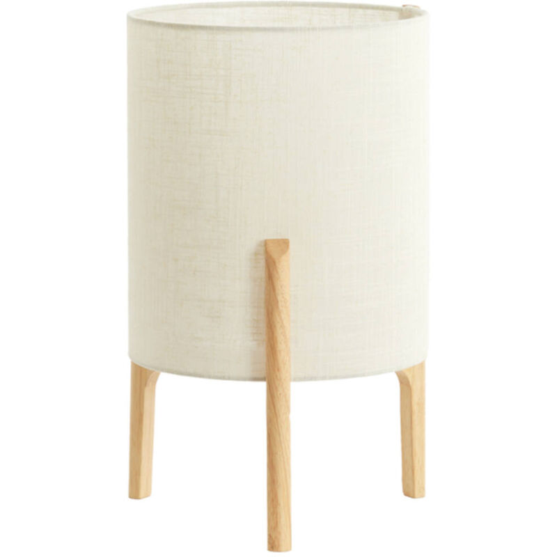 foto del prodotto lampada da tavolo litto naturale legno light living