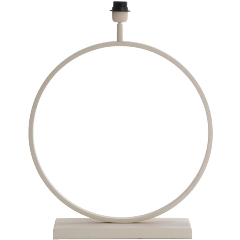 foto del prodotto lampada da tavolo - liva - beige - metallo - - light&amp;living