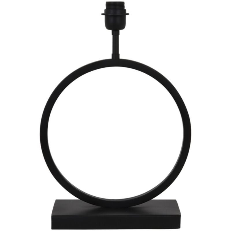 foto del prodotto lampada da tavolo liva nero metallo light living