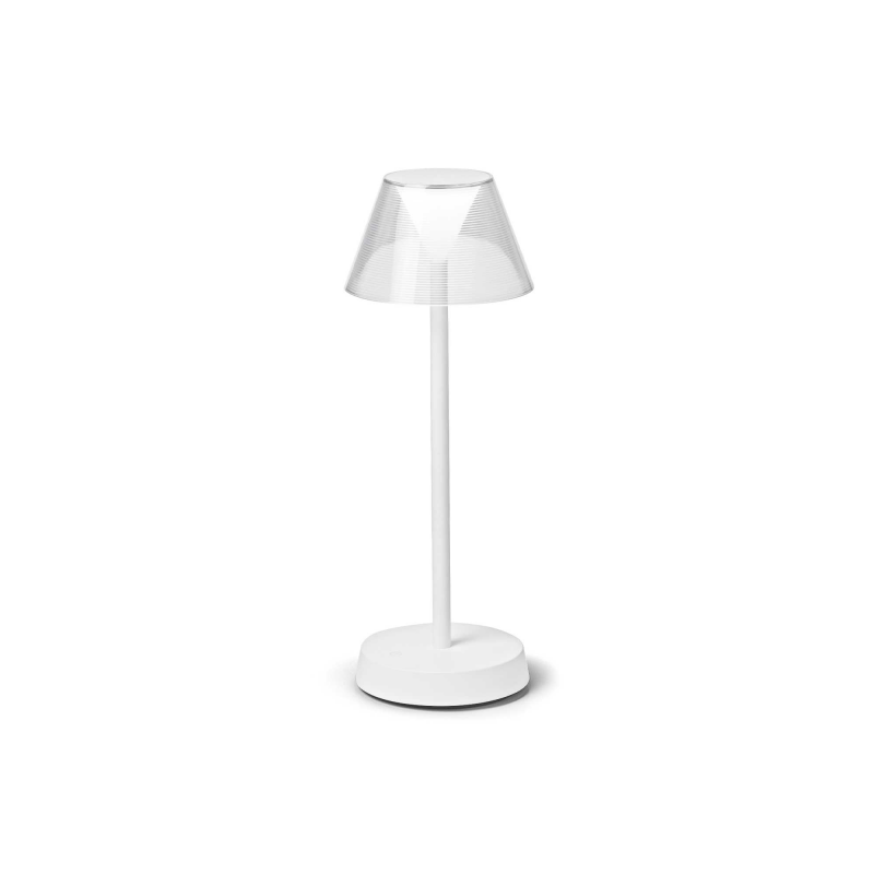 foto del prodotto lampada da tavolo lolita tl bianco ideal lux