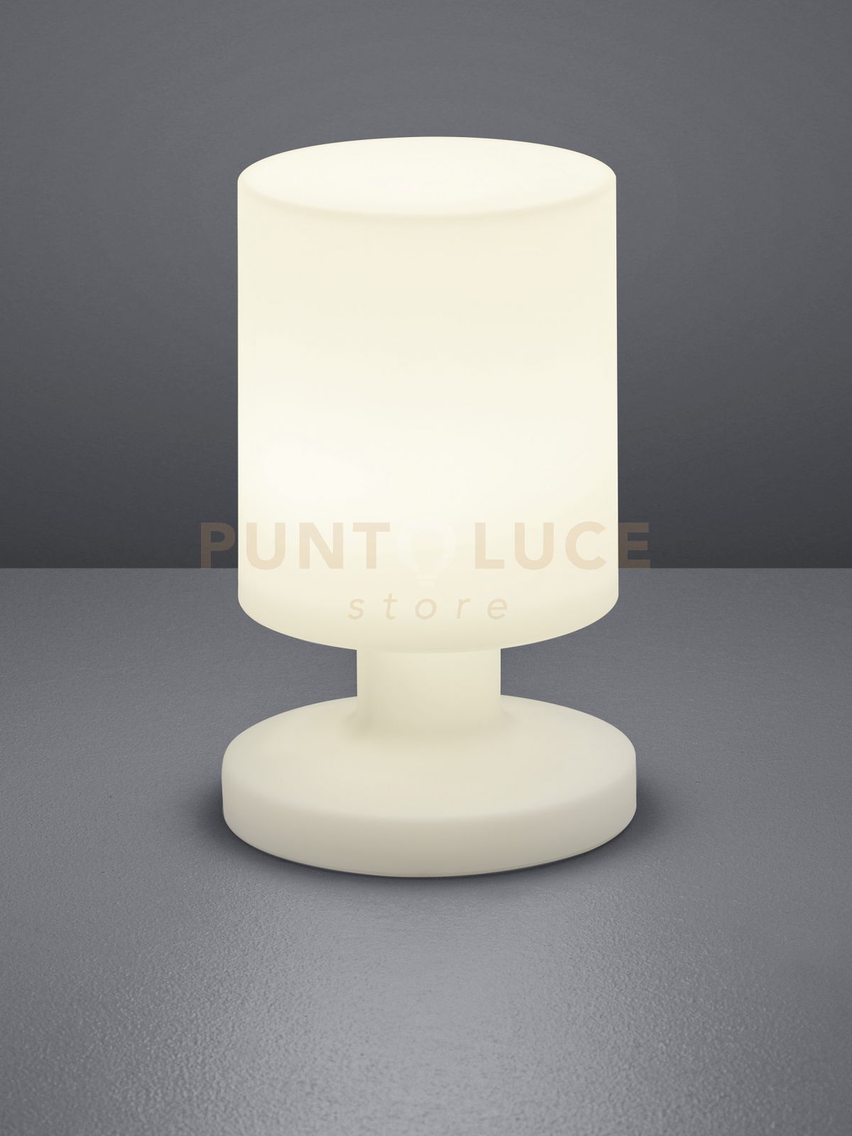 foto del prodotto lampada da tavolo lora r57071101 cilindro ricaricabile
