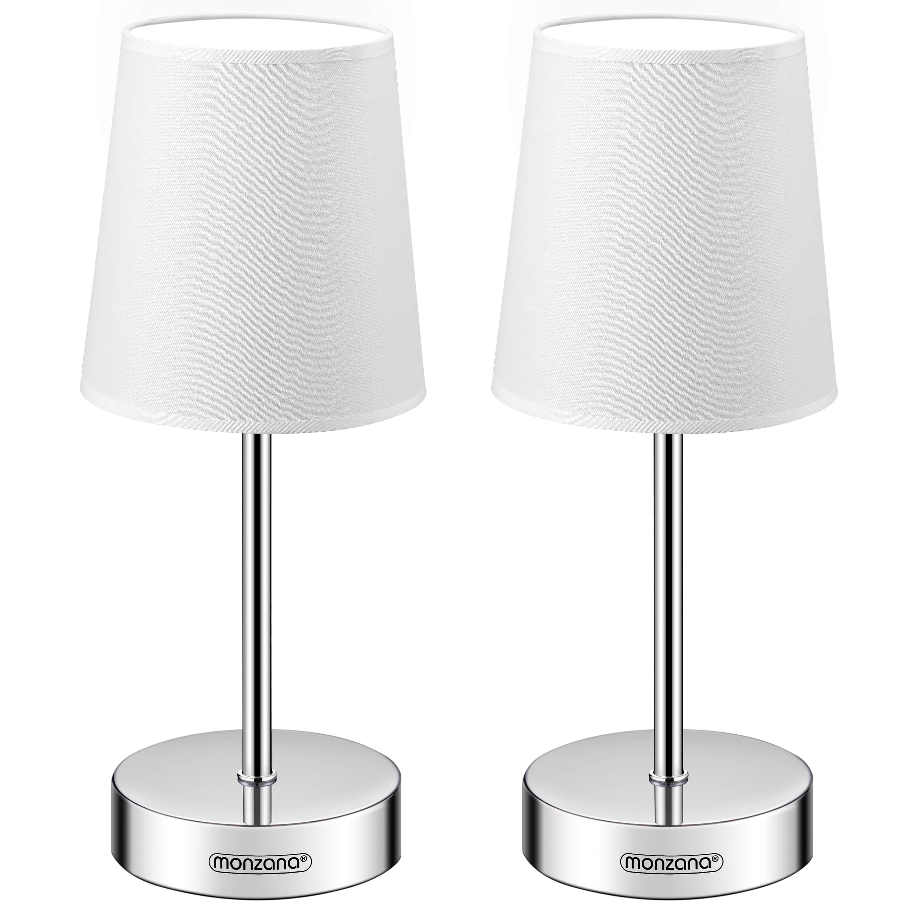 foto del prodotto lampada da tavolo lumiere 2 pz bianco 32x13x13cm