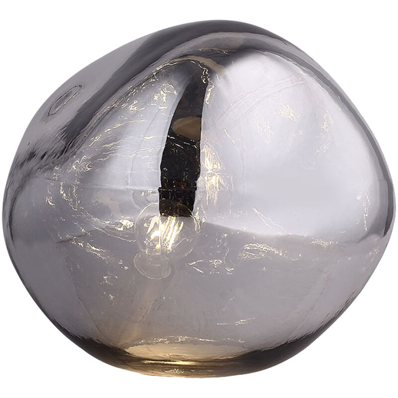 foto del prodotto lampada da tavolo lumineca dotent 36x32 cm argento