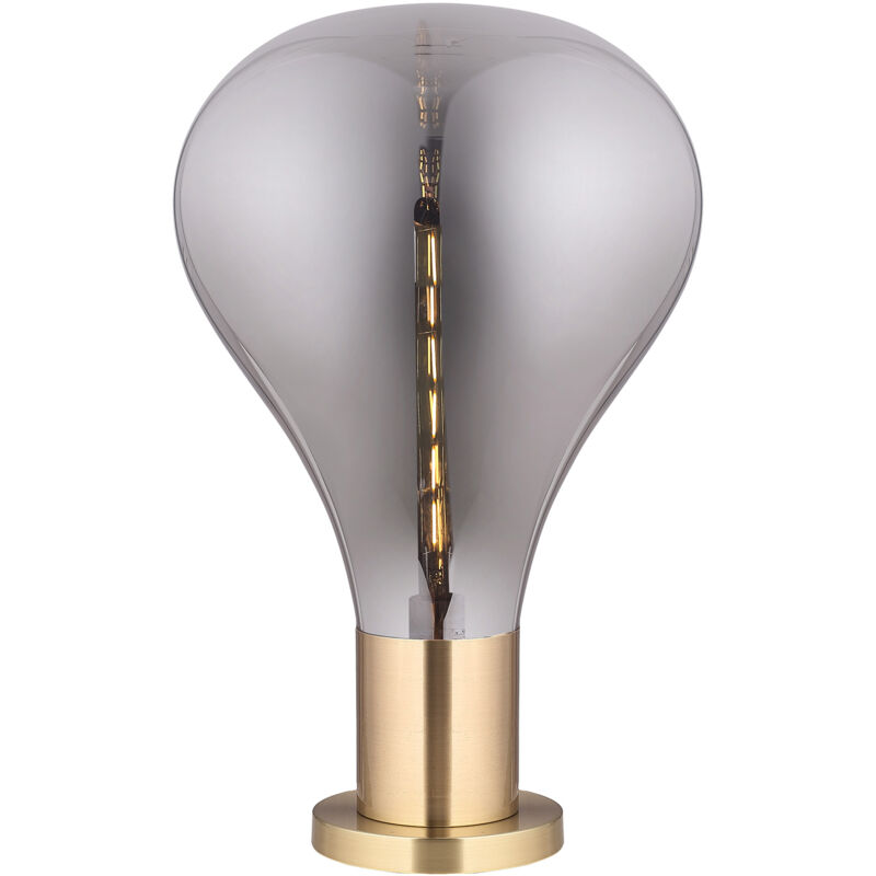 foto del prodotto lampada da tavolo lumineca triz 40x53 cm smoky