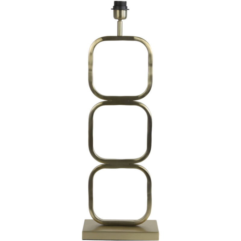 foto del prodotto lampada da tavolo lutika oro metallo light living