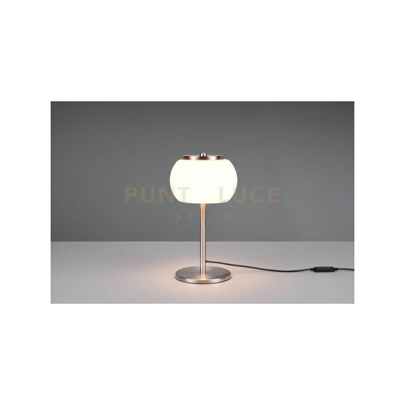 foto del prodotto lampada da tavolo madison led metallo acciaio 542010107