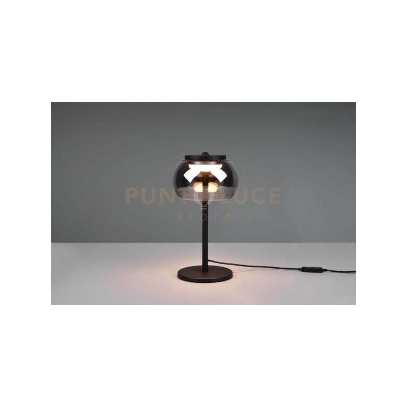 foto del prodotto lampada da tavolo madison led metallo nero 542010132