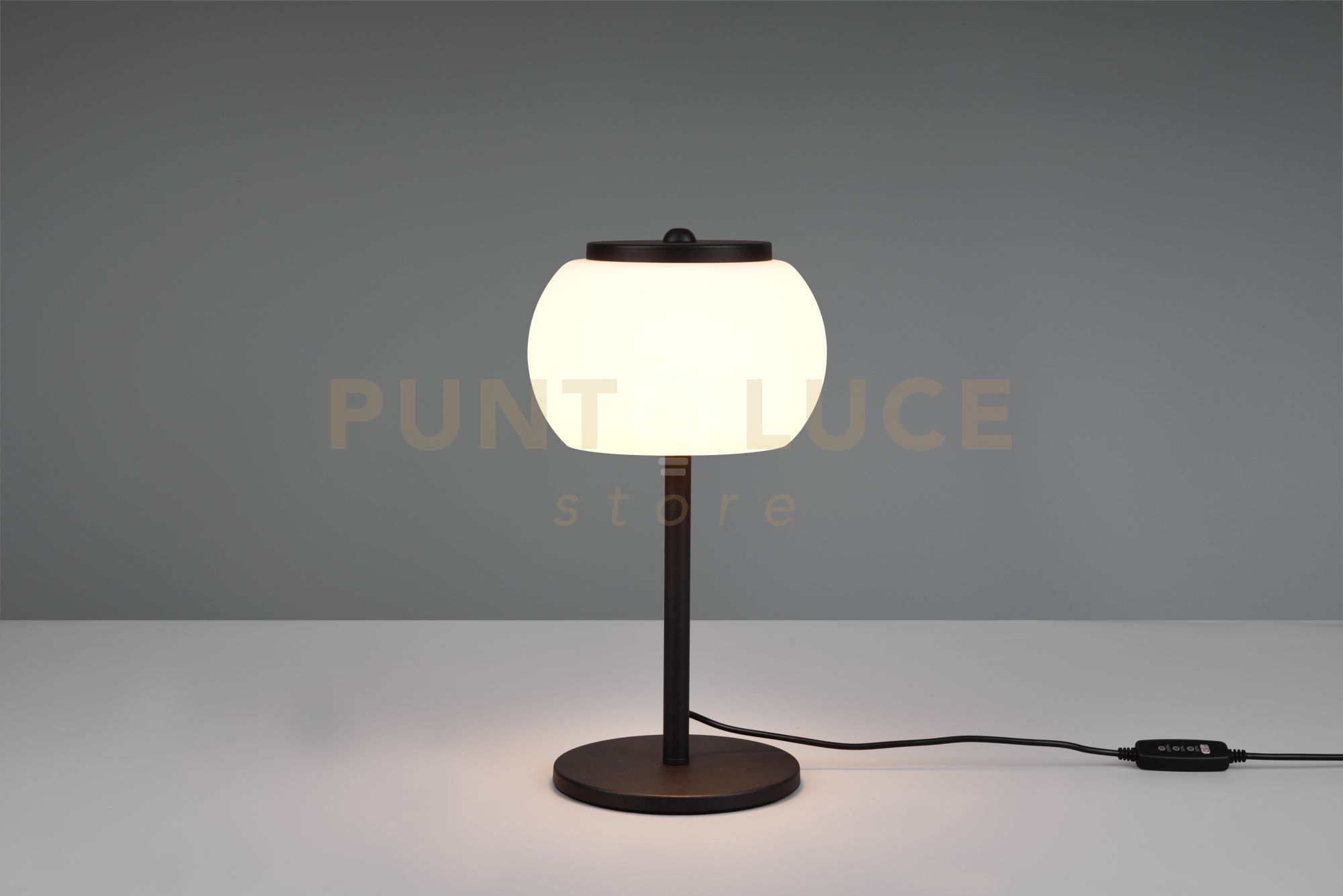 foto del prodotto lampada da tavolo madison led metallo nero 542010134