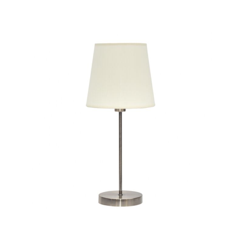 foto del prodotto lampada da tavolo maldives 1xe14 pelle/beige 20d - fabrilamp
