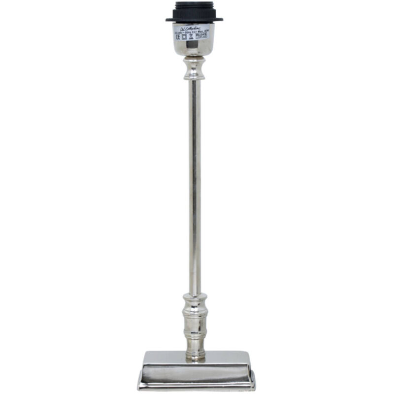 foto del prodotto lampada da tavolo mehdi argento metallo light living