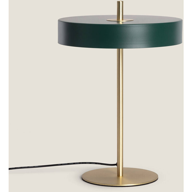 foto del prodotto lampada da tavolo metallo korkor verde