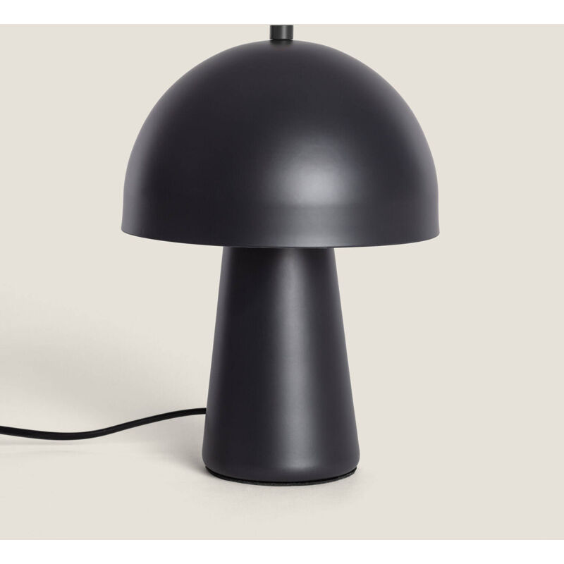 foto del prodotto lampada da tavolo metallo quinga nero