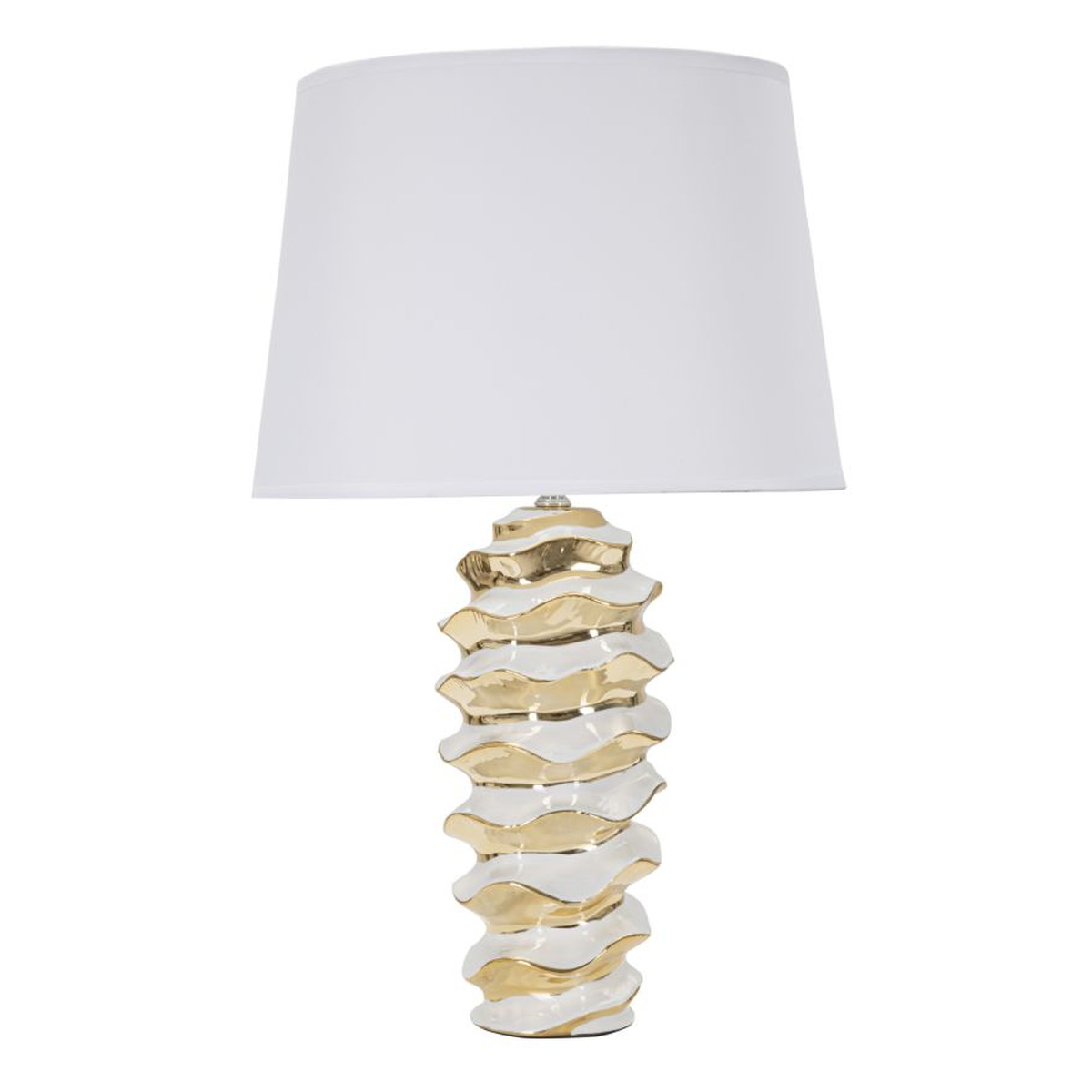 foto del prodotto lampada da tavolo mf110, bianco, ceramica, 33x33x53 cm, epikasa