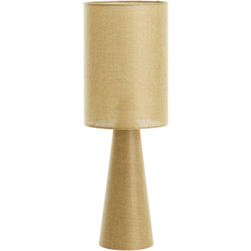 foto del prodotto lampada da tavolo micky naturale tessile light living