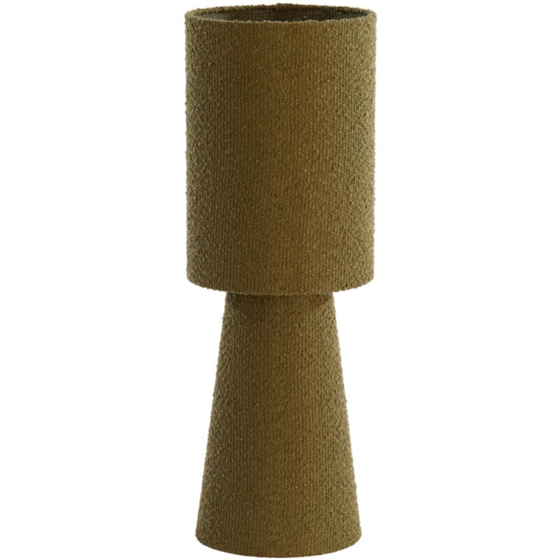 foto del prodotto lampada da tavolo mikkel verde tessile light living