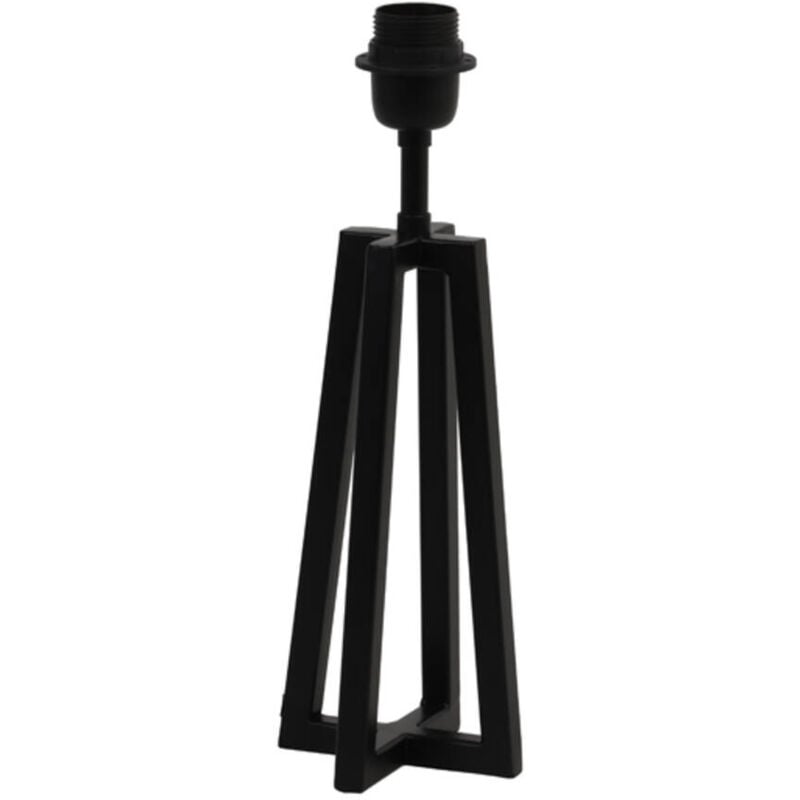 foto del prodotto lampada da tavolo miley nero metallo light living