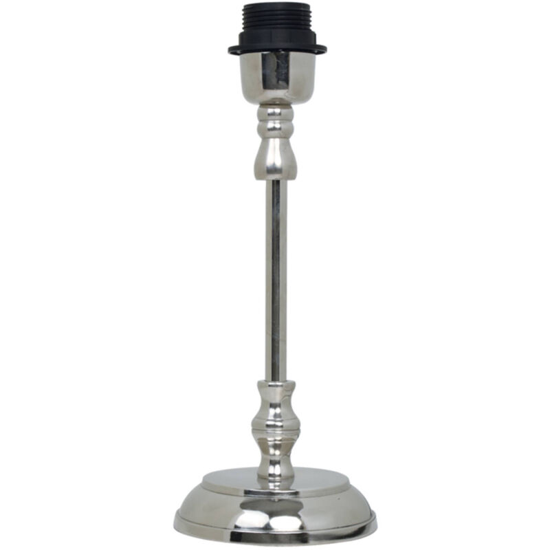foto del prodotto lampada da tavolo mithun argento metallo light living