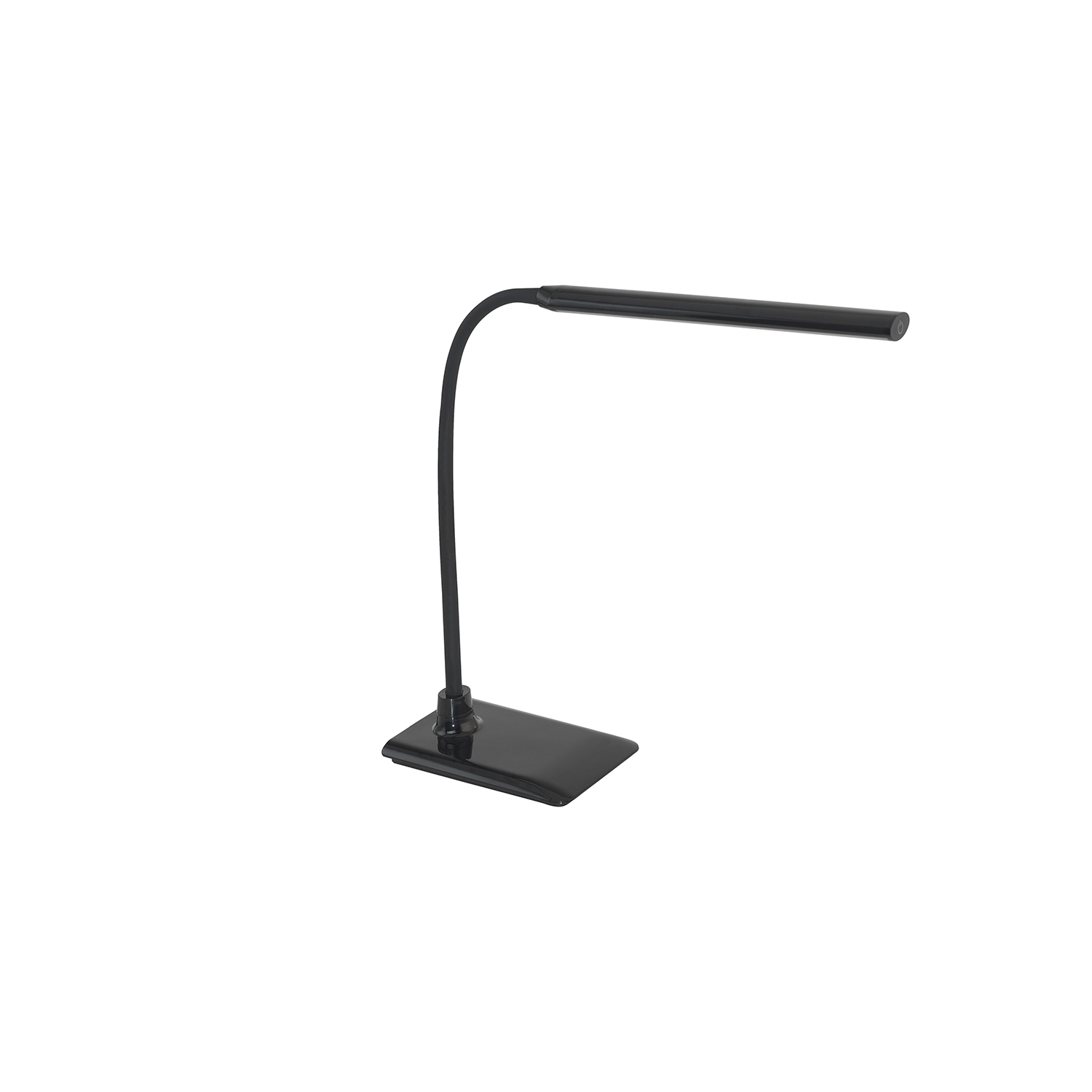 foto del prodotto lampada da tavolo moderna laroa policarbonato nero luce led integrato 4,2w