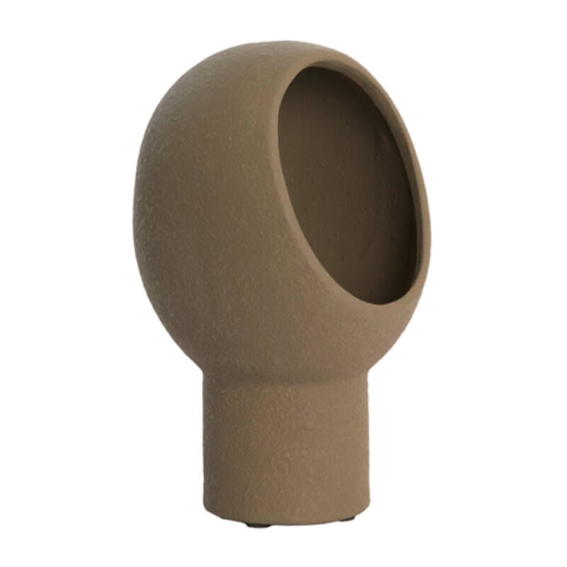 foto del prodotto lampada da tavolo monk marrone ceramica light living